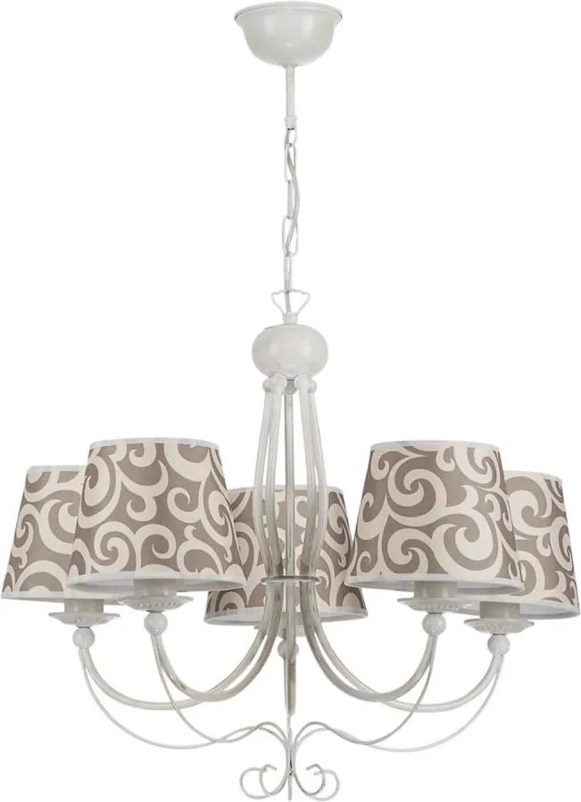 Jupiter 1494 - Luster na reťazi SUSAN 5xE27/60W/230V