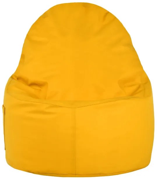 Kreslo Porto ekokoža svetložlté