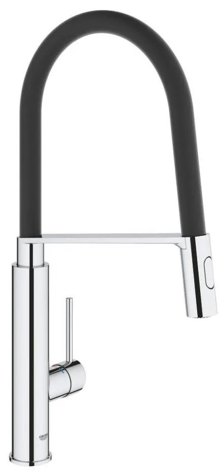 GROHE 31491000 - Drezová batéria CONCETTO s profesionálnou sprchou lesklý chróm