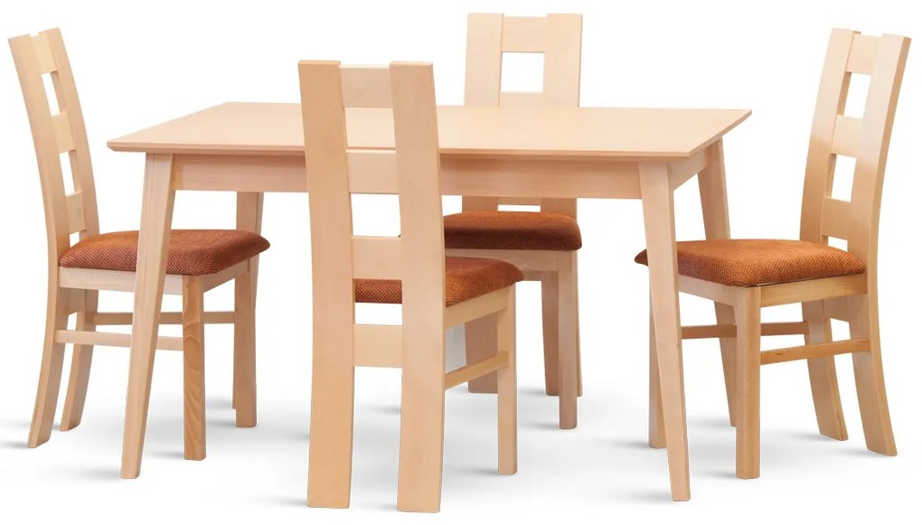 ITTC Stima Stôl Y-25 Odtieň: Tmavo hnedá, Rozmer: 120 x 80 cm