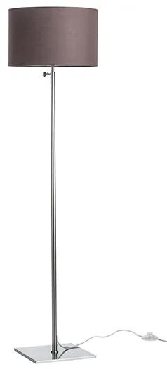 RENDL R12666 EDIKA stojanová lampa, dekoratívne hnedá matný nikel
