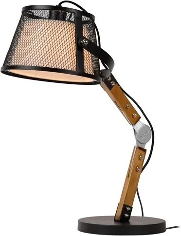 Lucide 20509/81/30 Stolné svietidlo ALDGATE Table Lamp E27 čierne