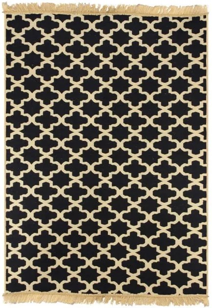Tmavomodrý koberec Ya Rugs Tan, 80 × 150 cm