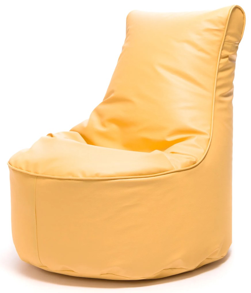 INTERMEDIC SK Sedací Vak Seat S Ekokoža Farba: E16 - Zelená olivová svetlá (Ekokoža)