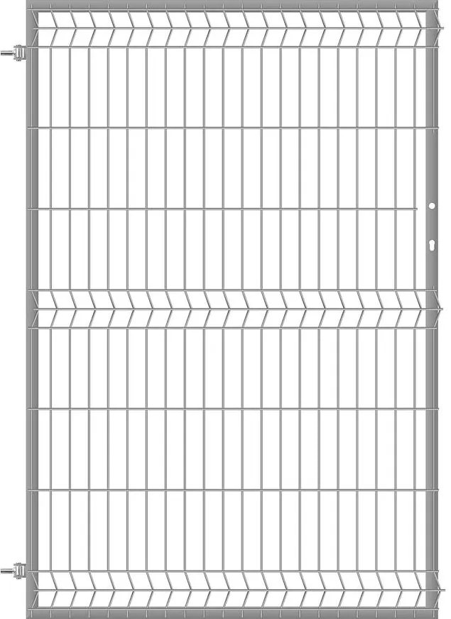 Bránka 3D 150cm/100cm  ľavá pozink