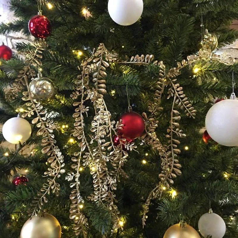 DECOLED Přízdoba, 74 cm, tmavě zlatá