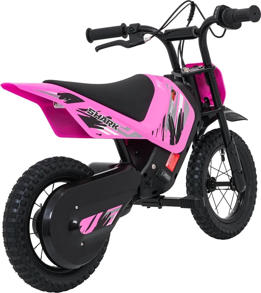 Ramiz Detský elektrický motocykel SHARK ružový