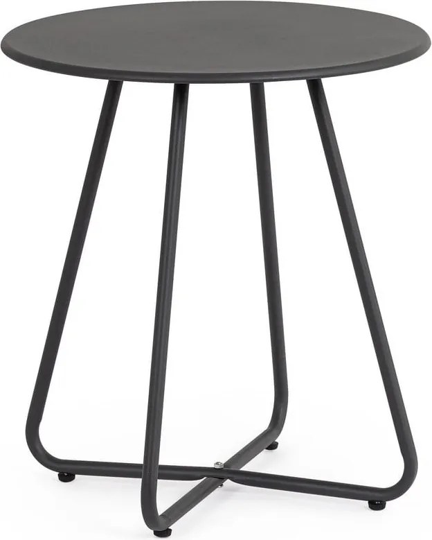 Oceľový okrúhly záhradný stolík ø 45 cm Jable – Bizzotto