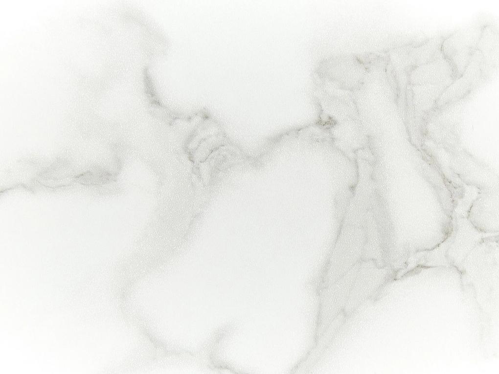 Konzolový stolík s mramorovým vzhľadom biela/čierna PERRIN Beliani