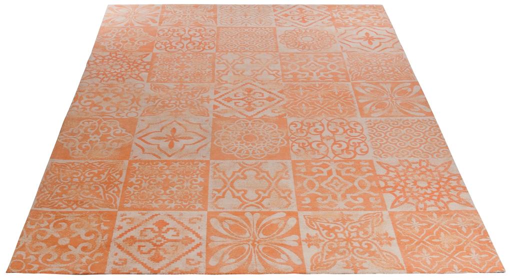 Koralový dizajnový koberec Chenile Coral - 200 * 300 cm