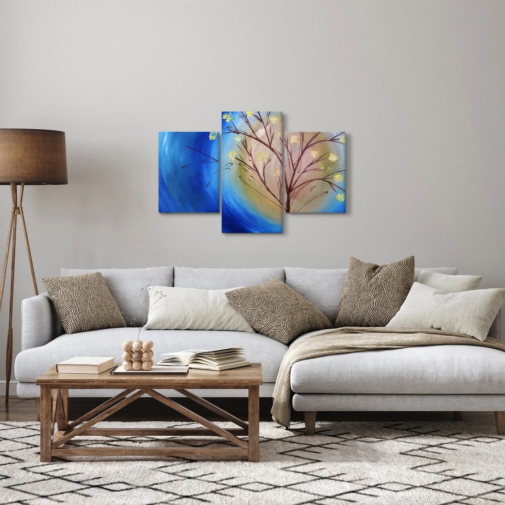 Obraz - Strom zakrývajúci slnko (90x60 cm)