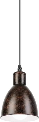 Brilagi - LED luster na lanku RIDDY 1xE27/60W/230V medená/patina