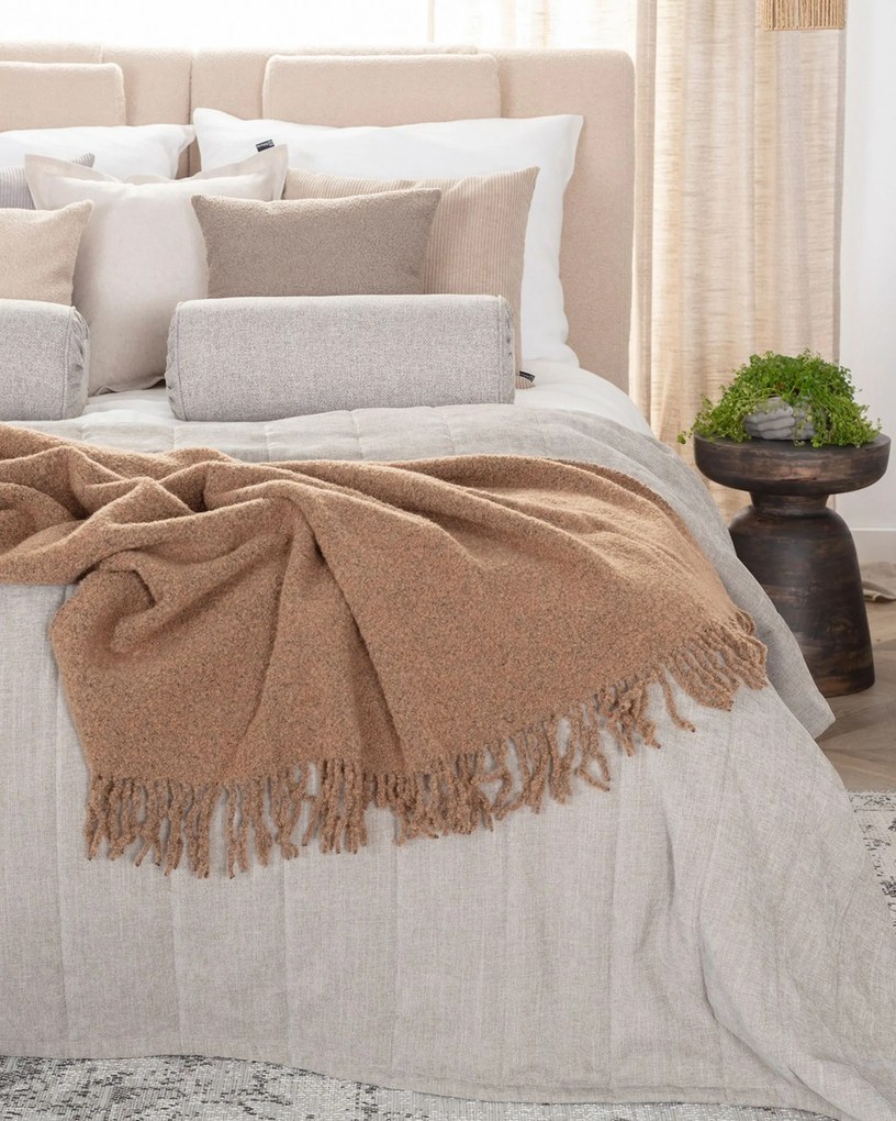 Boucle deka 140x200cm ťavia