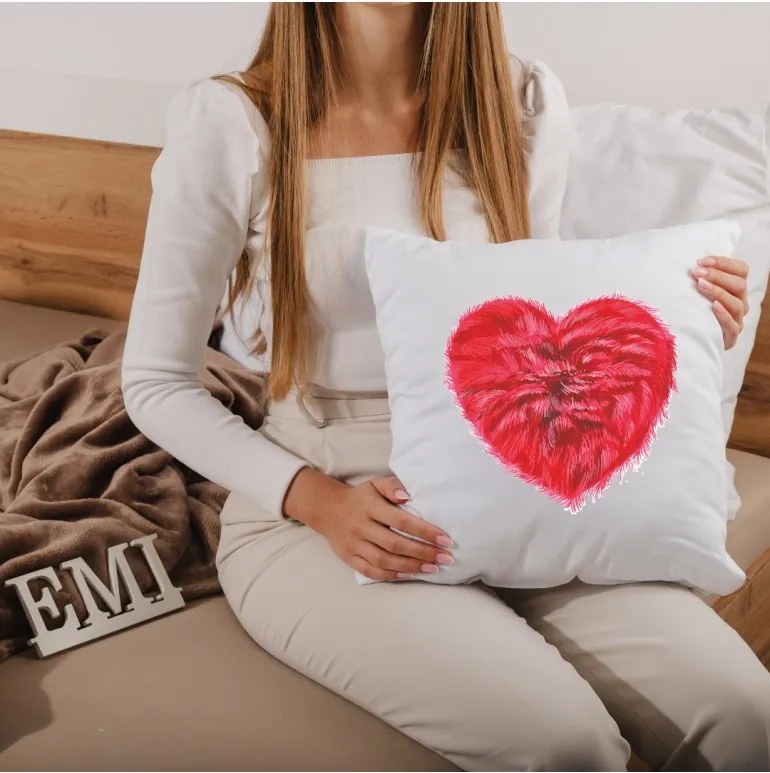 Dekoratívny vankúš Fluffy 40x40 cm EMI