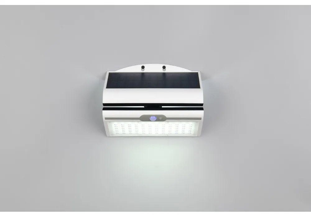 LED nástenné solárne vonkajšie svietidlo (výška 18,5 cm) Macapa – Trio