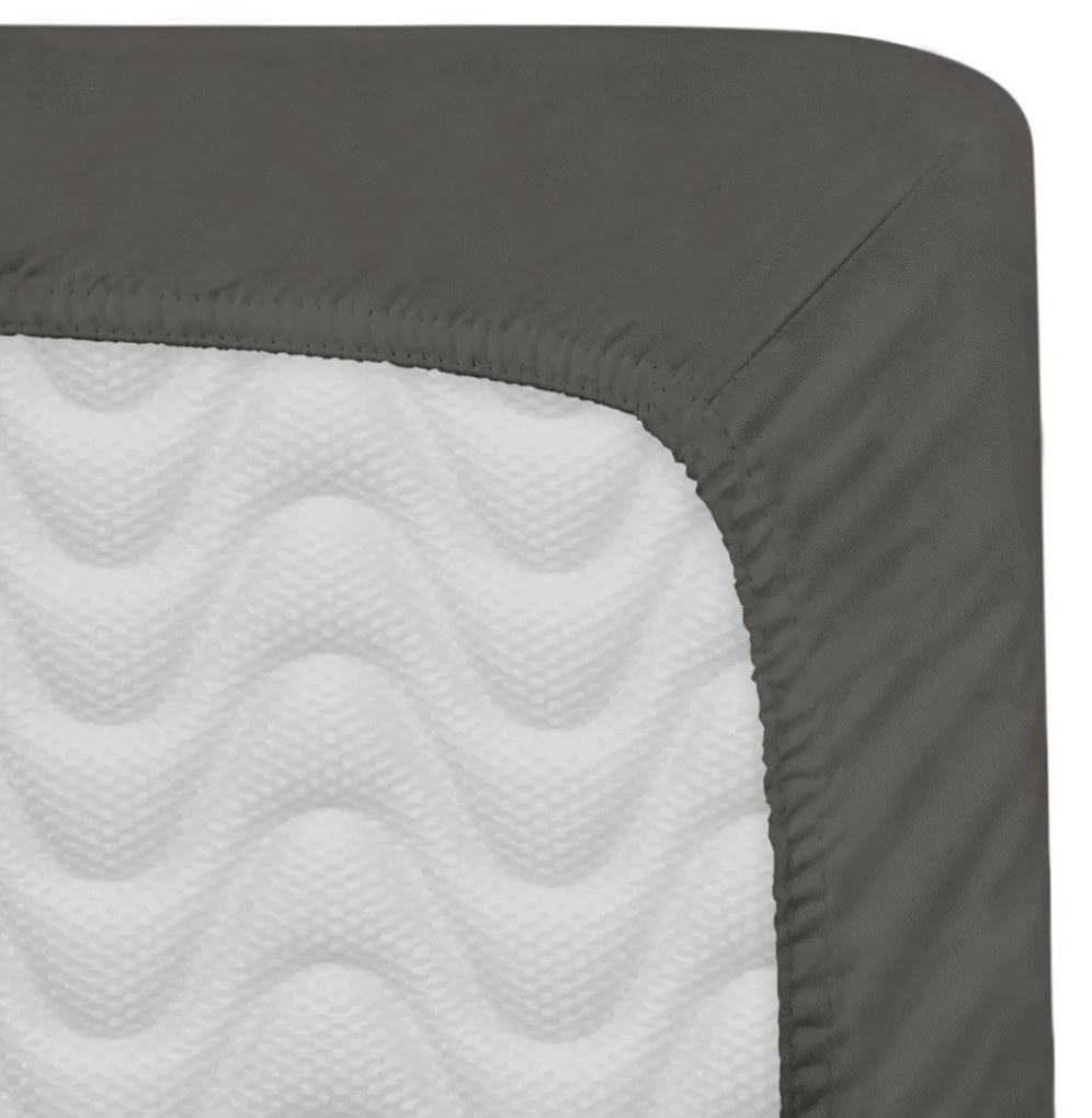 SATÉNOVÉ PRESTIERADLO 120X200 CM SIVÉ