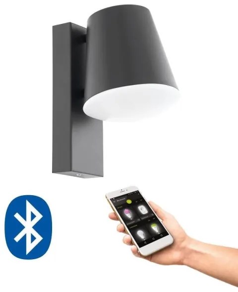 Eglo 33559 - LED Vonkajšie nástenné svietidlo CALDIERO-C 1xE27/9W/230V IP44