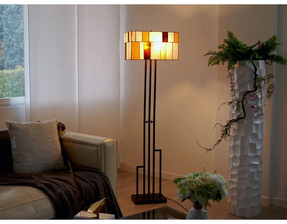 Vitrážové svietidlo tiffany 160*44*26