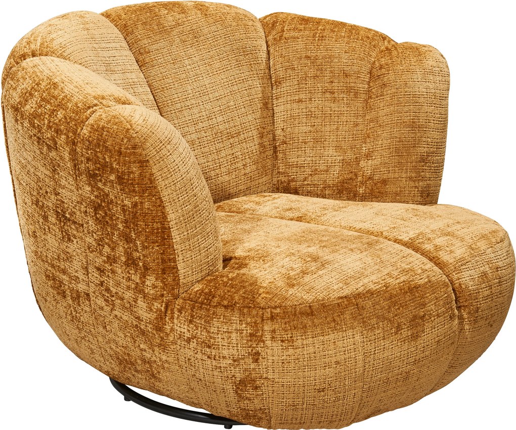 XXXLutz KRESLO, textil, zlatá MID.YOU - Online Only obývacie izby - 002220054103