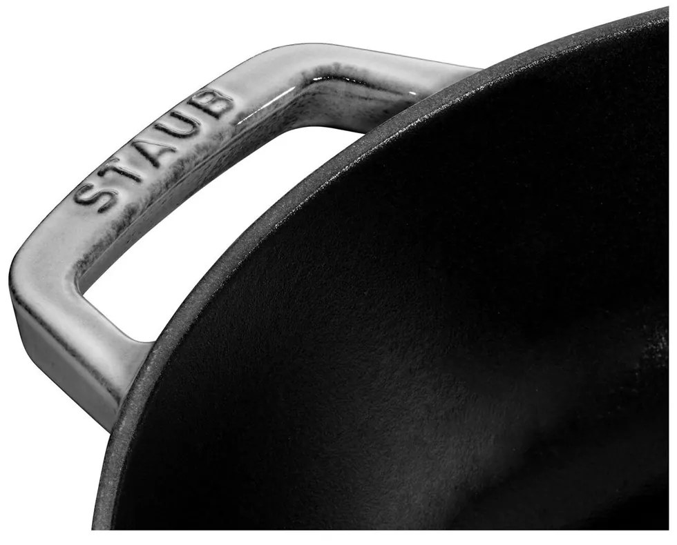 Staub Kastról STAUB so samopodlievacou pokrievkou 24 cm sivý 2,4l