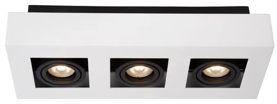 Lucide 09119/16/31 - LED Bodové svietidlo XIRAX 3xGU10/5W/230V biela