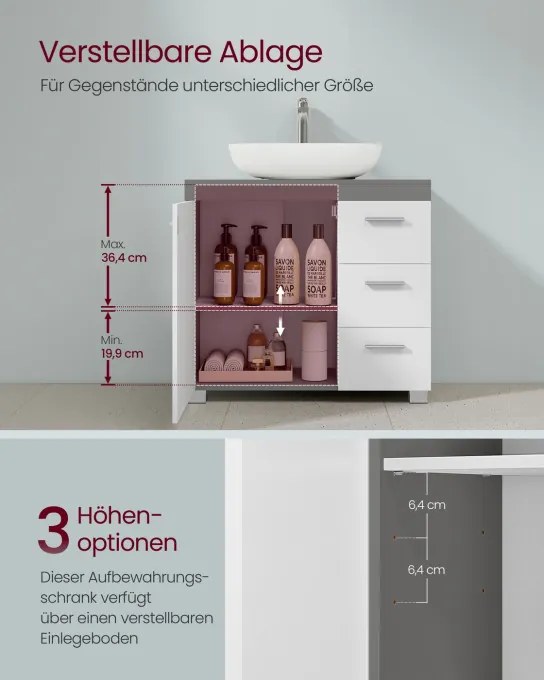 Skrinka pod umývadlo BBK513GU01