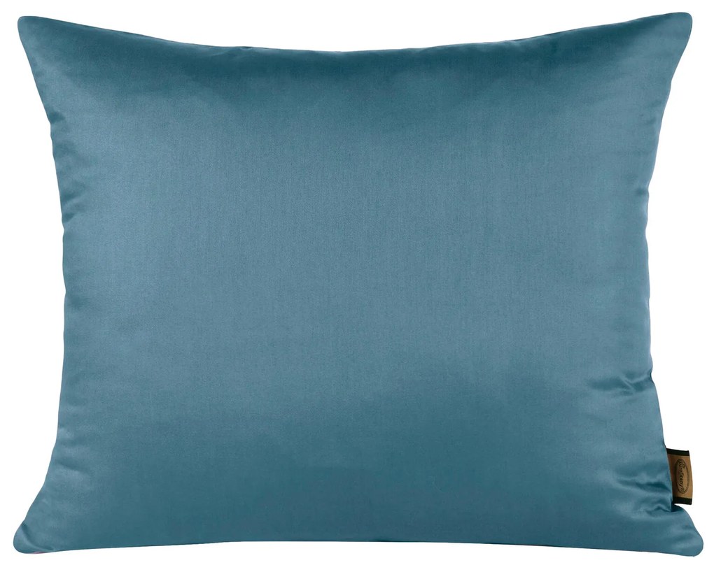 MAKOSATÉNOVÁ OBLIEČKA NA VANKÚŠ NOVA 50X70 CM TYRKYSOVÁ