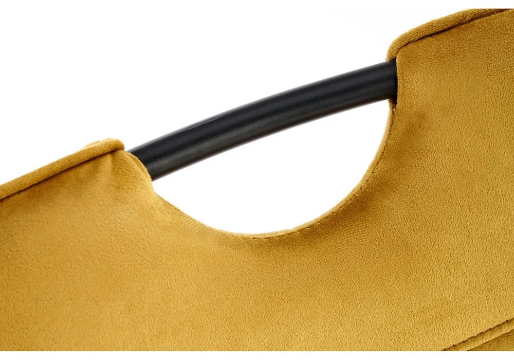 Jedálenská stolička Olindo, žltá