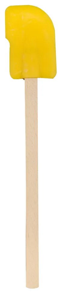 AMADEA Drevená stierka na cesto, masívne drevo, 30 cm
