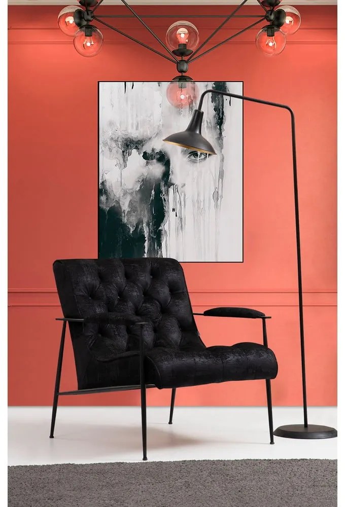 Čierne kreslo Matilda – Artie