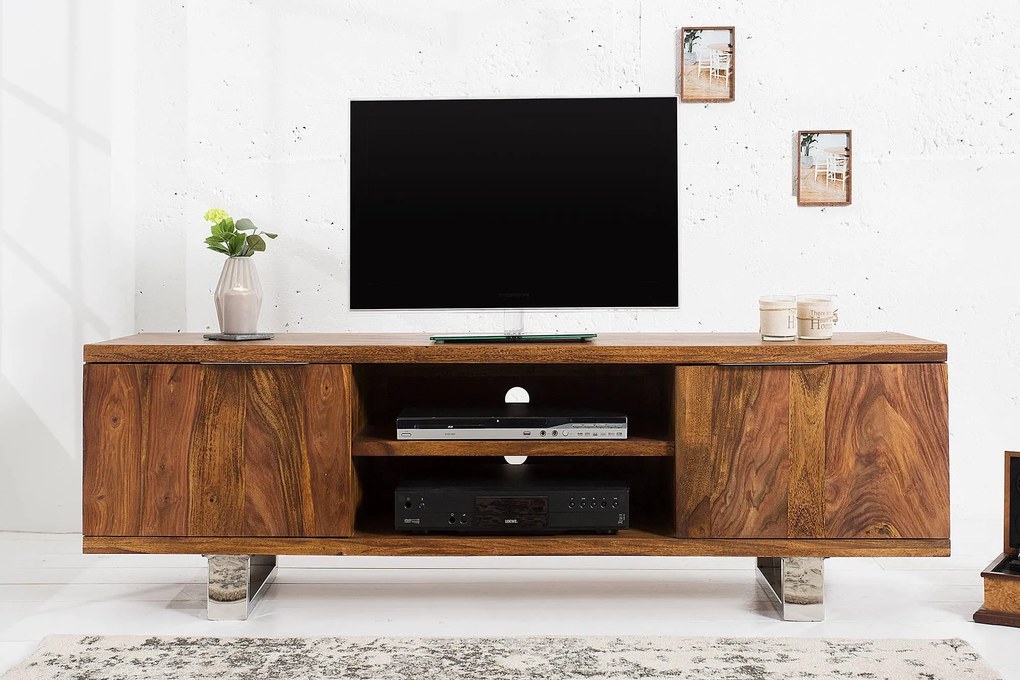 Luxusný TV stolík Falco z masívu
