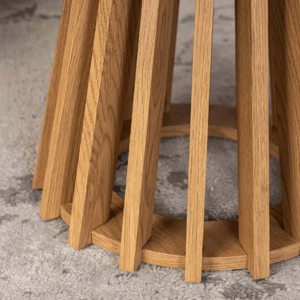 PROXIMA.store - Okrúhly konferenčný stolík HARPER MAX