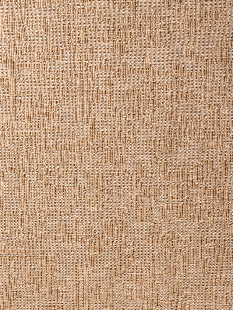 NORTHRUGS, Kusový koberec Duet Kona 106250 Beige/White - na von aj na doma, 160x230, béžová, chodba / predsieň