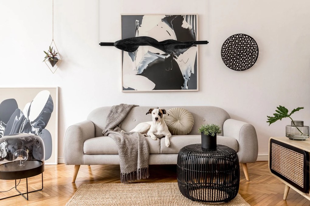 Toolight Toolight, LED stropné svietidlo APP1446-CP, čierna, OSW-07686