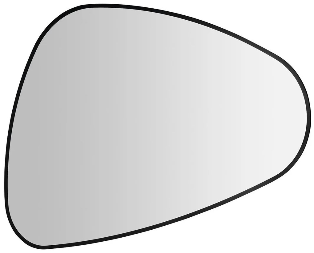 Sapho Sapho, ELENA LED podsvietené zrkadlo 20W, 68x96cm, čierna mat, 30574CI