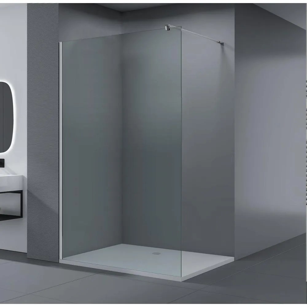 Walk-in sprchová stena 50, 190cm, 8mm