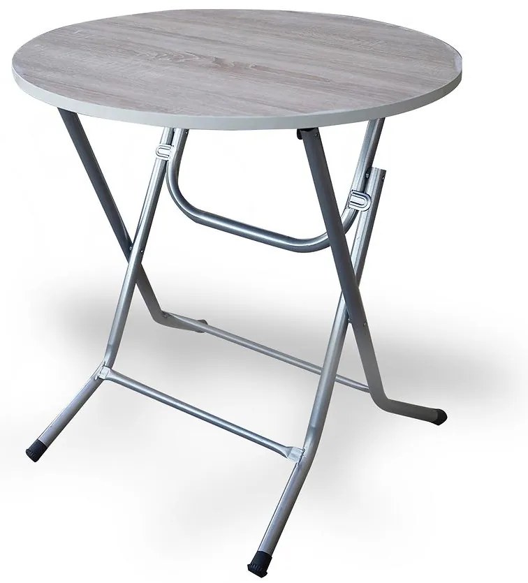 Skladací Stôl JUPITER 70Q prirodzené