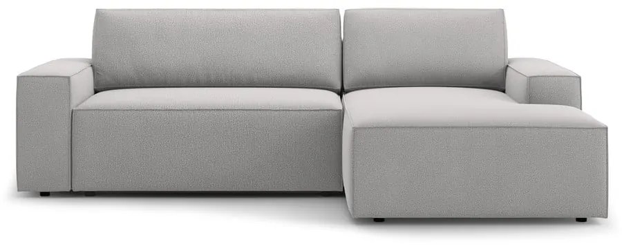 Svetlosivá rozkladacia rohová pohovka (pravý roh) Jodie – Micadoni Home