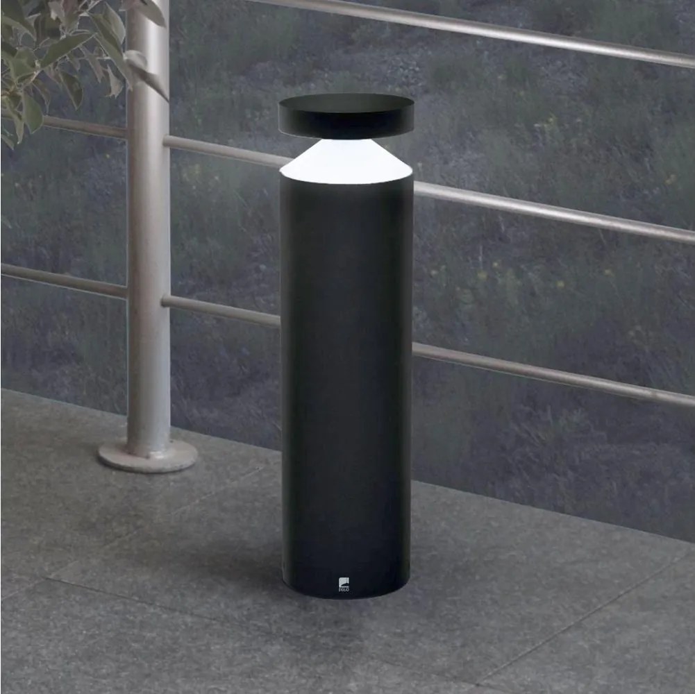 Eglo 97632 - LED Vonkajšia lampa MELZO LED/11W/230V čierna 450 mm