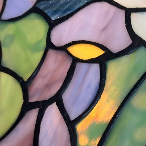 Lampa do obývačky Tiffany Ø36*46 kolekcia AMAZONIT