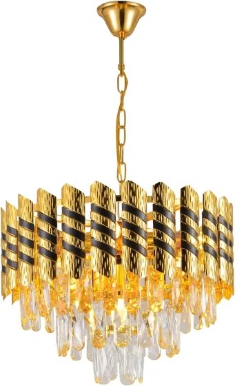 Brilagi - Luster na reťazi CRISTAL 5xE14/40W/230V priemer 38 cm