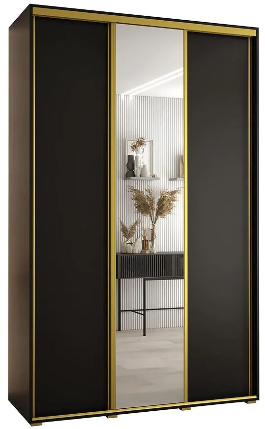 Skriňa 45 Canaris 3 150 čierna/gold
