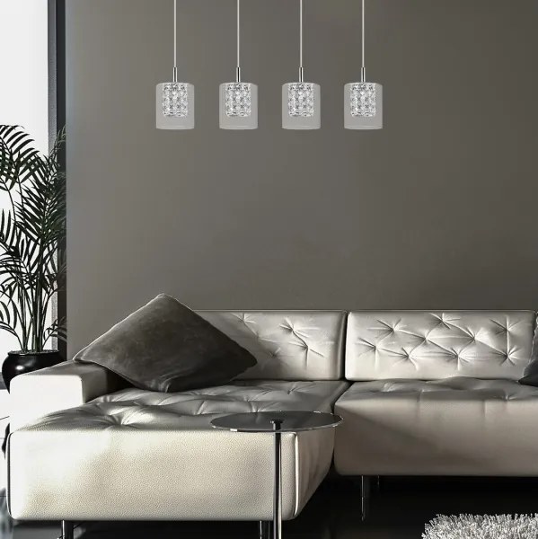 Rabalux 3116 - Krištáľový luster na lanku DUCHESS 4xG9/40W/230V