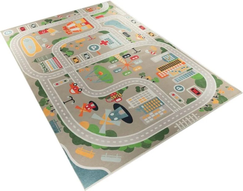 TA Koberec KIDS-46 KRYŠTÁLOVÁ POTLAČ Rozmer: 160x220 cm