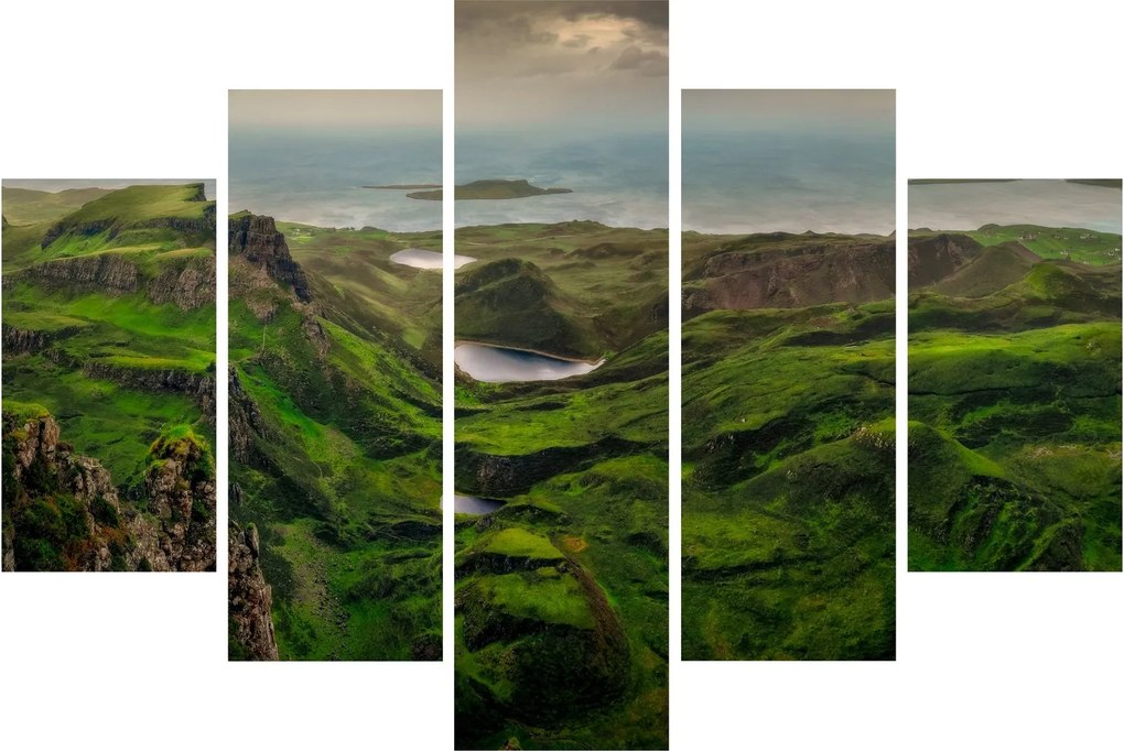 Obraz - Quiraing, Škótsko (150x105 cm)