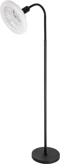 Rabalux 74031 - LED stojacia lampa s ventilátorom, priemer 30 cm, 1xE27/16W/230V