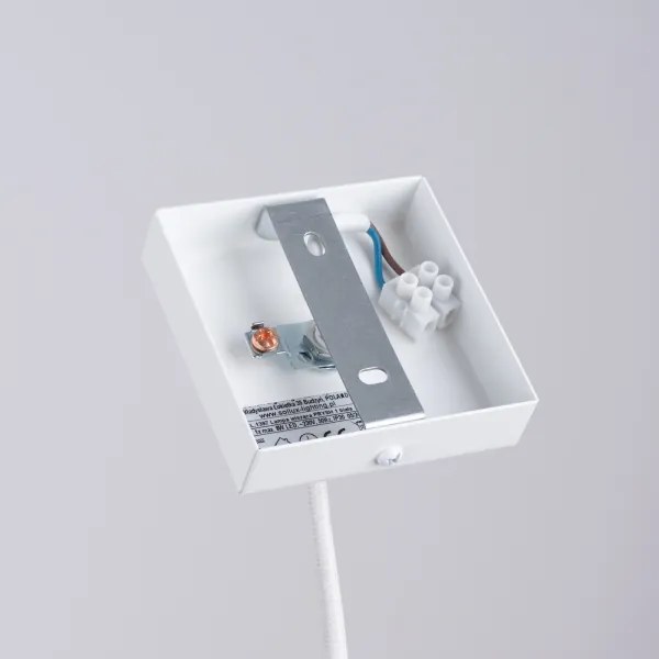 Sollux SL.1397 - Luster na lanku PRYSM 1xG9/8W/230V biela