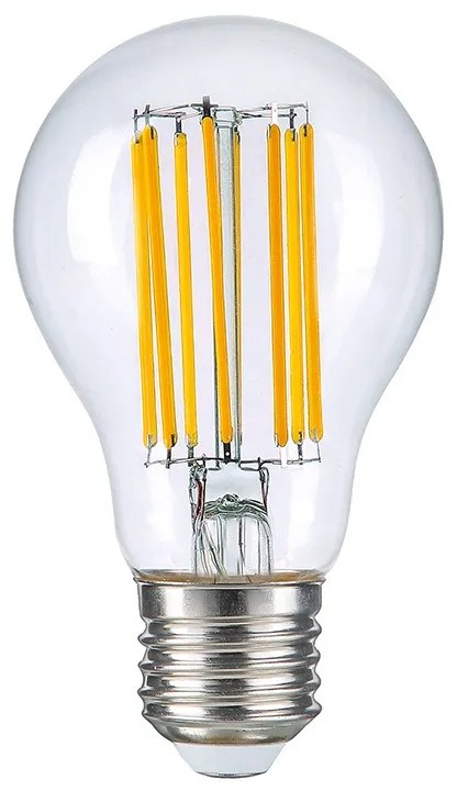 SOLIGHT LED Filament žiarovka číra A60 7,2W/230V/E27/2700K/1521Lm/360°