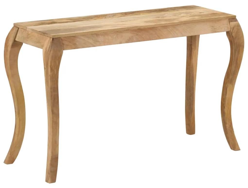vidaXL Prístavný stolík z mangovníkového dreva 118x38x76 cm