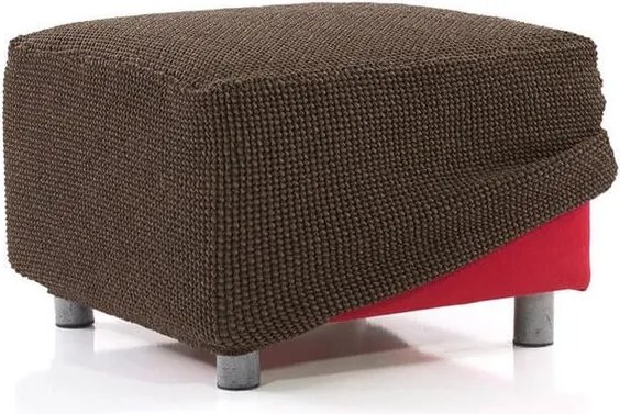 Super strečové poťahy NIAGARA tabaková taburetka (40 - 60 cm)